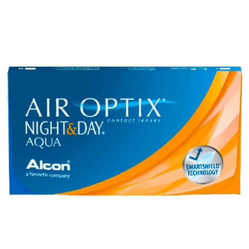 Air Optix Night and Day Aqua lens, Air Optix Night & Day Aqua, aylık lens