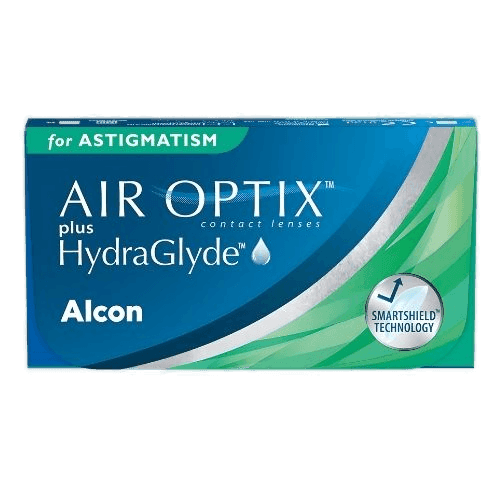 Air Optix Plus Hydraglyde For Astigmatism