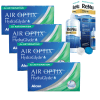 Air Optix Plus Hydraglyde For Astigmatism 4 kutu + 360 ml Renu Advanced
