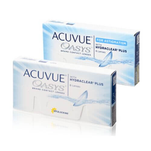 acuvue oasys + acuvue oasys for astigmatism