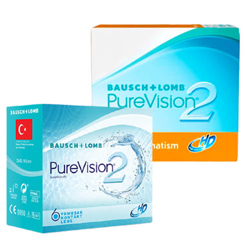 purevision 2 hd +purevision 2 hd for astigmatism