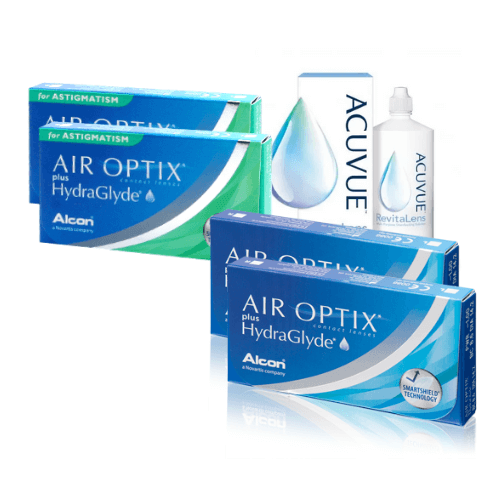 AirOptix HydraGlyde+Air Optix Hydraglyde Toric Set