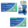 Air Optix Plus Hydraglyde For Astigmatism 2 kutu + 360 ml Renu Advanced