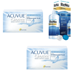 Acuvue Oasys for Astigmatism 2 Kutu + 360 ml Renu Advanced