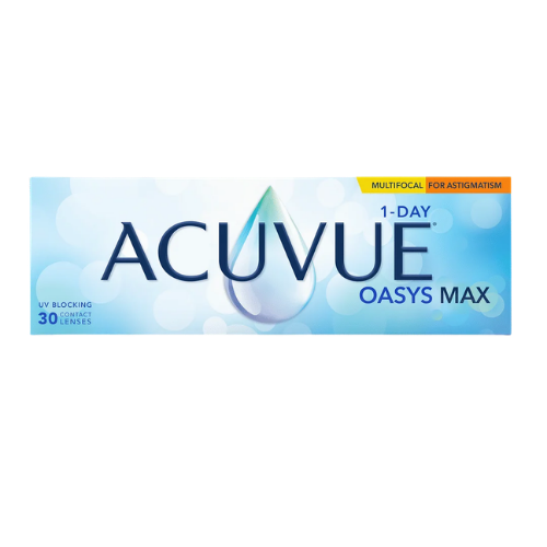 Acuvue Oasys Max 1-Day Multifocal for Astigmatism