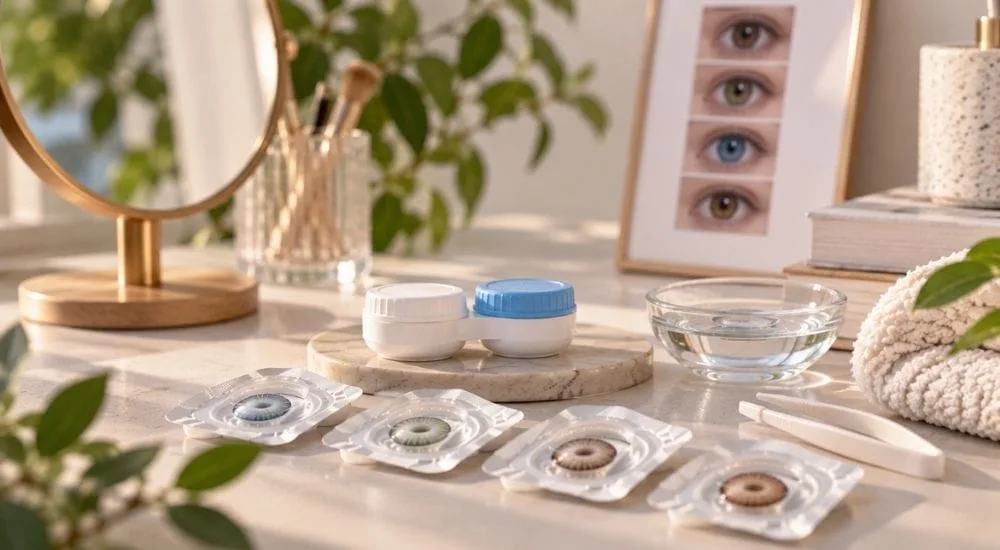 göz yapınıza en uygun renkli lens nasıl seçilir?
