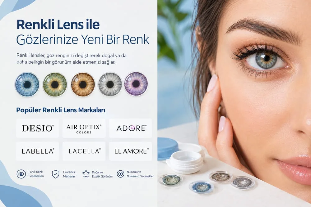 Renkli Lens Markaları ve çeşitleri